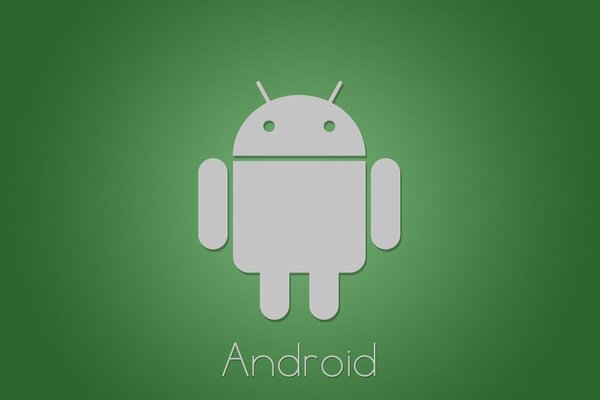 Минимализм google технологии зеленый android