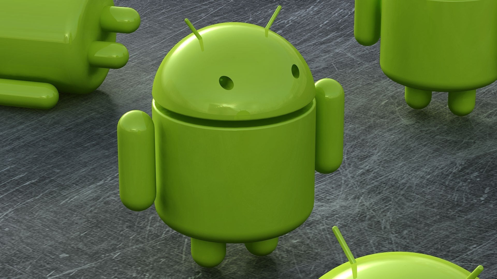 android андроид робот зеленый
